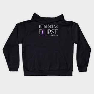 Total Solar Eclipse April 8 2024 men women kids Kids Hoodie